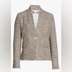 Veronica Beard Orchid Dickey Jacket in Khaki Multi Plaid – 6 NWT
Retail: $648